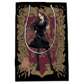 Sac Cadeau Moyen Anime Hermione Granger Cadre Orné (Devant)