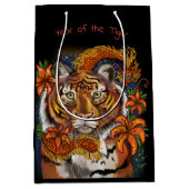 Sac Cadeau Moyen Année chinoise du tigre (Devant)