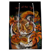 Sac Cadeau Moyen Année chinoise du tigre (Dos)