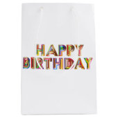 Sac cadeau moyen anniversaire (Devant)