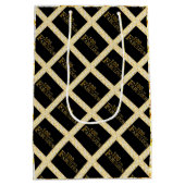 Sac Cadeau Moyen Anniversaire 100 ans (Dos)