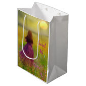 Sac Cadeau Moyen Anniversaire 16 ans (Devant Angle)