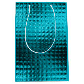 Sac Cadeau Moyen Anniversaire brillant d'aluminium de parties (Devant)