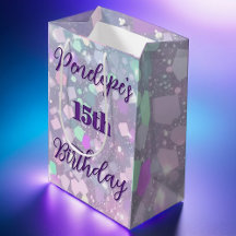 Anniversaire Confettis Pastel Brillants