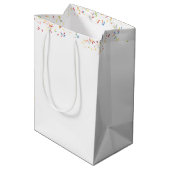 Sac Cadeau Moyen Anniversaire Crème de glace cône (Dos Angle)