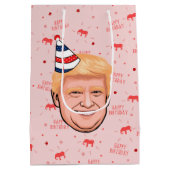 SAC CADEAU MOYEN ANNIVERSAIRE DE DONALD TRUMP (Dos)