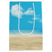 Sac Cadeau Moyen Anniversaire de la plage de Starfish (Dos)