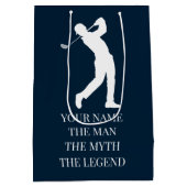 Sac Cadeau Moyen Anniversaire de papa inoubliable avec (Dos)