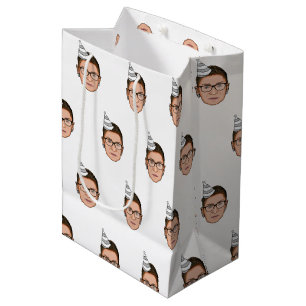 SAC CADEAU MOYEN ANNIVERSAIRE DE RUTH BADER GINSBURG