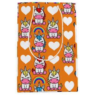 Sac Cadeau Moyen Anniversaire de Unicorn Pony
