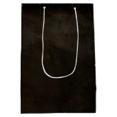 Sac Cadeau Moyen Anniversaire des Tulipes blanches avec Raindrops (Dos)