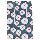 Sac Cadeau Moyen Anniversaire Stick Girl avec cheveux (Dos)