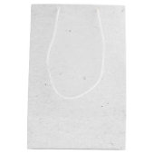 Sac Cadeau Moyen Anniversaire Stick Girl avec marguerite (Dos)