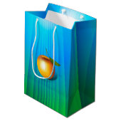 Sac Cadeau Moyen Apple 3-d (Dos Angle)