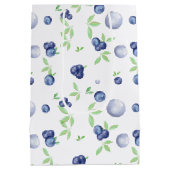 Sac Cadeau Moyen Aquarelle Blueberry  (Dos)