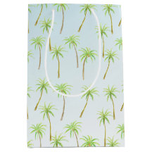 Aquarelle des palmiers tropicaux