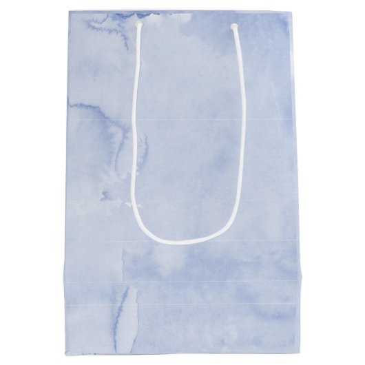 Sac Cadeau Moyen Aquarelle frontière Coquette (Dos)