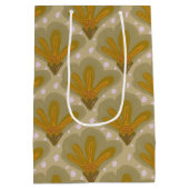 Sac Cadeau Moyen Aquarelle or (Dos)