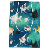 Sac Cadeau Moyen Aquarium Motif (Dos)