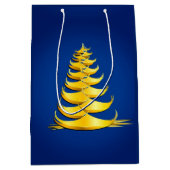 Sac Cadeau Moyen Arbre de Noël (Devant)
