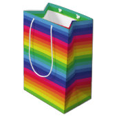 Sac Cadeau Moyen Arc-en-ciel (Dos Angle)