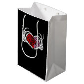 Sac Cadeau Moyen Are Read Inside I'm Dead - Sarcastique Valentine's (Devant Angle)