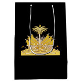 Sac Cadeau Moyen Armoiries haïtiennes (Dos)