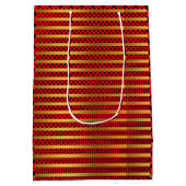 Sac Cadeau Moyen Art ludique scintillant (Dos)