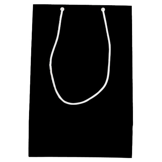 Sac Cadeau Moyen Art mignon de chiot de chien de traîneau sibérien (Dos)