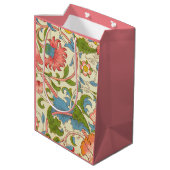 Sac Cadeau Moyen Art nouveau lodden pattern - William Morris (Dos Angle)