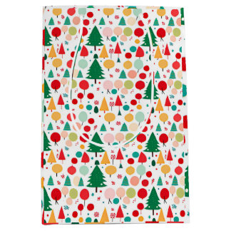 Sac Cadeau Moyen Artisanat de Noël