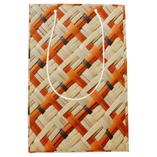 Sac Cadeau Moyen Artiste du tissage tribal Moja