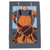 Sac Cadeau Moyen Astoria, crabe d'OregonKing (Devant)