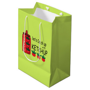 Sac Cadeau Moyen Attrapons Avec Ketchup