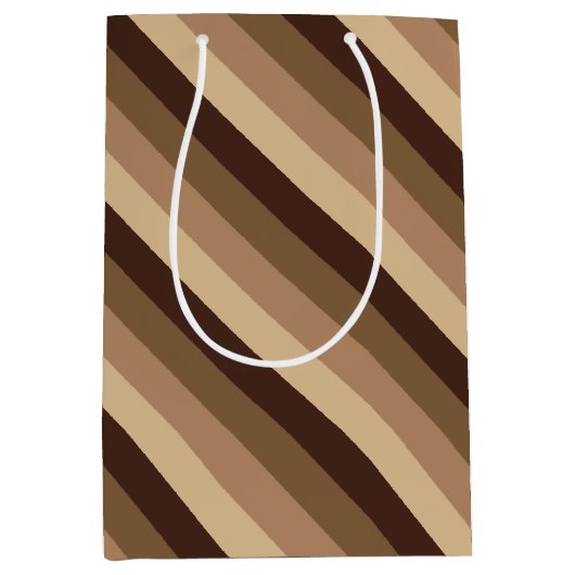 Sac cadeau moyen au chocolat au lait (Devant)