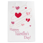 SAC CADEAU MOYEN AUDIENCE "HEUREUSE SAINTE-VALENTIN" (Devant)