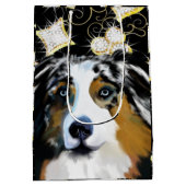 Sac Cadeau Moyen Australian Shepherd (Dos)