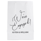 Sac Cadeau Moyen Autocollant (Dos)