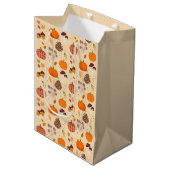 Sac Cadeau Moyen Automne (Devant Angle)