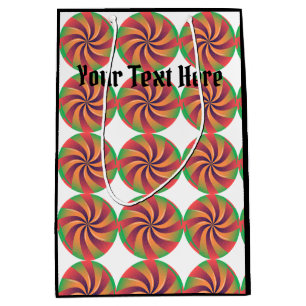 Sac Cadeau Moyen Avec Couleur Noire Vos Textes Sac