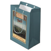 Sac Cadeau Moyen Avion de frères de Wright (Dos Angle)