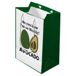 Sac Cadeau Moyen Avocado Savez-vous que je suis si saine Avocado