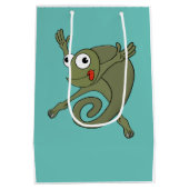 Sac Cadeau Moyen Awesome Chameleon (Dos)
