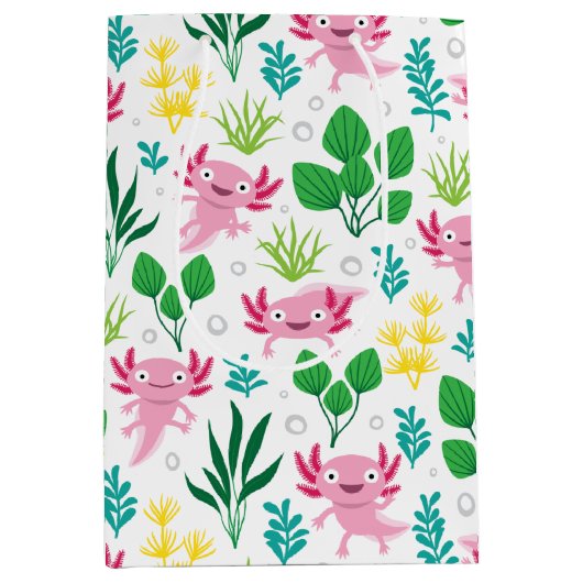 Sac Cadeau Moyen Axolotl (Devant)