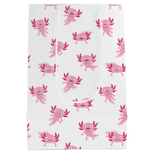 Sac Cadeau Moyen Axolotl (Dos)