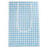 Sac Cadeau Moyen Baby Boy Elephant sur une lune (Dos)