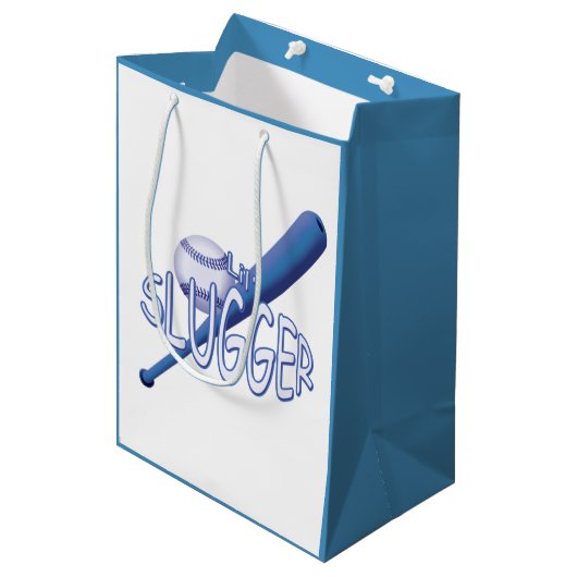 Sac Cadeau Moyen Baby Boy MGB (Devant Angle)