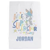 Sac Cadeau Moyen Baby BUGS BUNNY™ Future Superstar En formation (Dos)