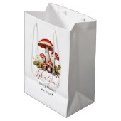 Sac Cadeau Moyen Baby shower de champignons Invitation, Automne Neu (Devant Angle)