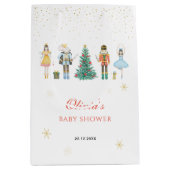 Sac Cadeau Moyen Baby shower de Noël Nutcracker (Devant)